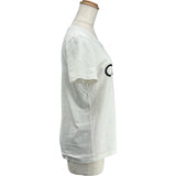 セリーヌ CELINE ロゴプリント半袖Tシャツ 2X314916G ホワイト コットン レディース 半袖Ｔシャツ