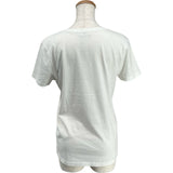 セリーヌ CELINE ロゴプリント半袖Tシャツ 2X314916G ホワイト コットン レディース 半袖Ｔシャツ