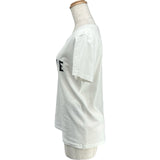 セリーヌ CELINE ロゴプリント半袖Tシャツ 2X314916G ホワイト コットン レディース 半袖Ｔシャツ