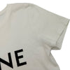 セリーヌ CELINE ロゴプリント半袖Tシャツ 2X314916G ホワイト コットン レディース 半袖Ｔシャツ