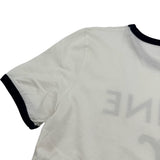 セリーヌ CELINE トリオンフロゴプリント半袖Tシャツ 2X872671Q ホワイト コットン レディース 半袖Ｔシャツ
