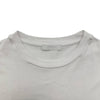 プラダ PRADA ワンポイントロゴ刺繡半袖Tシャツ UJN556 ホワイト コットン メンズ 半袖Ｔシャツ