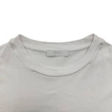 プラダ PRADA ワンポイントロゴ刺繡半袖Tシャツ UJN556 ホワイト コットン メンズ 半袖Ｔシャツ