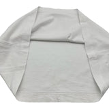 プラダ PRADA ワンポイントロゴ刺繡半袖Tシャツ UJN556 ホワイト コットン メンズ 半袖Ｔシャツ