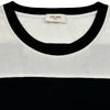 セリーヌ CELINE ロゴスタッズ 半袖Tシャツ 2X839500O ブラック コットン メンズ 半袖Ｔシャツ