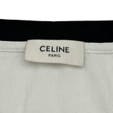 セリーヌ CELINE ロゴスタッズ 半袖Tシャツ 2X839500O ブラック コットン メンズ 半袖Ｔシャツ