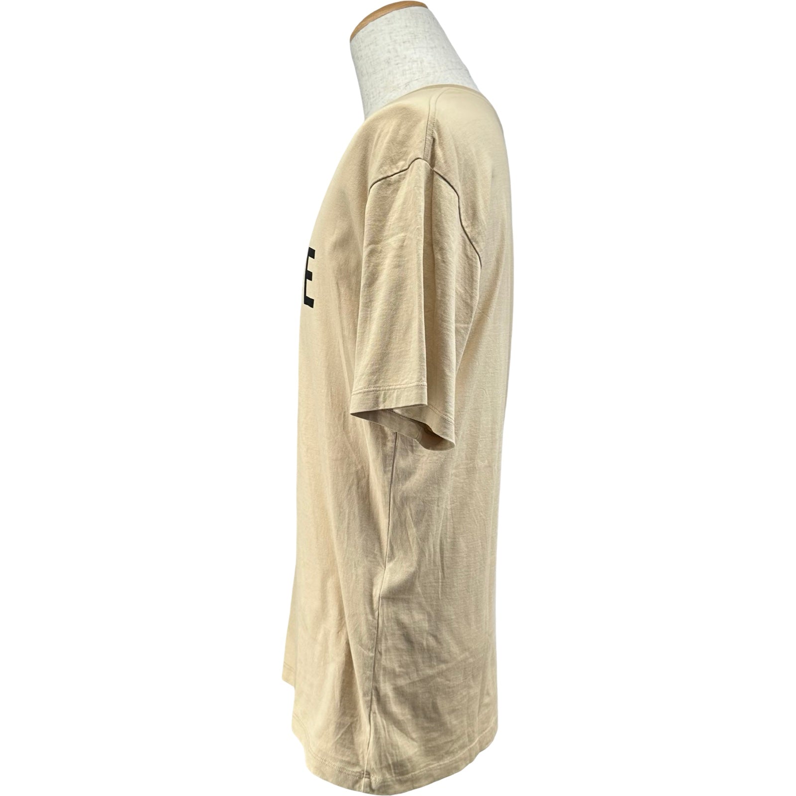 セリーヌ CELINE ロゴプリントTシャツ 2X681671Q ベージュ コットン