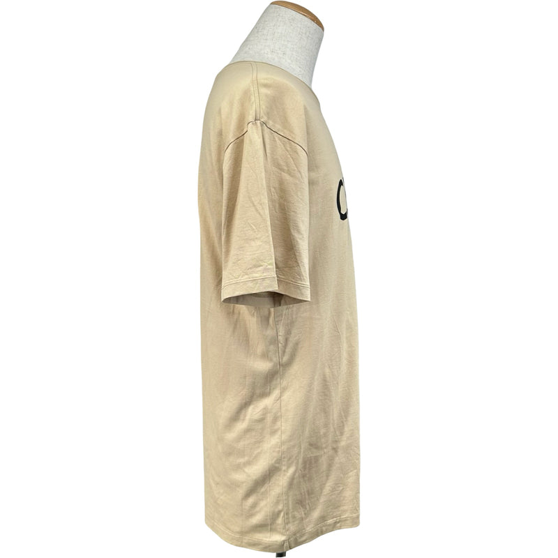 セリーヌ CELINE ロゴプリントTシャツ 2X681671Q ベージュ コットン
