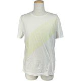 フェンディ FENDI FFロゴ 半袖Tシャツ FY0894 ホワイト コットン メンズ 半袖Ｔシャツ