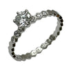 ショーメ CHAUMET ビーマイラブリング ホワイトゴールド Au750 ダイヤモンド ジュエリー