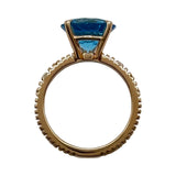 ダミアーニ DAMIANI メトロポリタンドリームリング ゴールド 750 ブルートパーズ ジュエリー