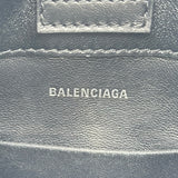 バレンシアガ BALENCIAGA エブリデイ2WAY ハンドバッグ 596564 ブラック/ホワイト フェイクファー ユニセックス ショルダーバッグ