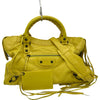 バレンシアガ BALENCIAGA ザシティ 115748 イエロー レザー レディース ハンドバッグ
