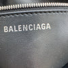 バレンシアガ BALENCIAGA ロゴプリント トライアングル チェーンショルダー 516666 イエロー レザー ユニセックス ショルダーバッグ