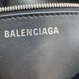バレンシアガ BALENCIAGA ロゴプリント トライアングル チェーンショルダー 516666 イエロー レザー ユニセックス ショルダーバッグ