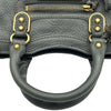 バレンシアガ BALENCIAGA クラシックナノシティ 505982 グレー レザー レディース ショルダーバッグ