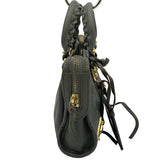 バレンシアガ BALENCIAGA クラシックナノシティ 505982 グレー レザー レディース ショルダーバッグ