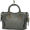 バレンシアガ BALENCIAGA クラシックナノシティ 505982 グレー レザー レディース ショルダーバッグ