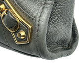 バレンシアガ BALENCIAGA クラシックナノシティ 505982 グレー レザー レディース ショルダーバッグ