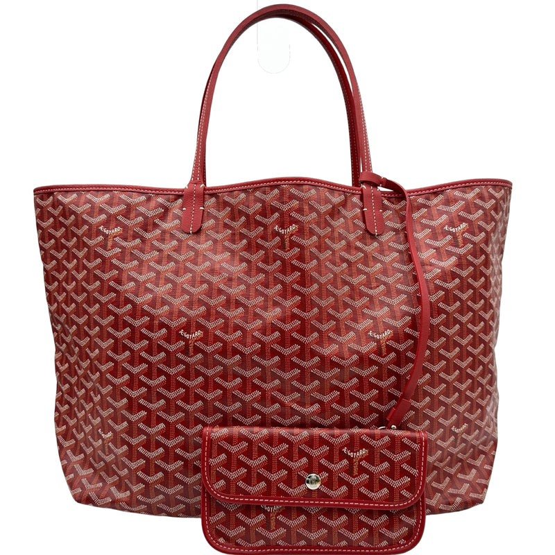 ゴヤール GOYARD サンルイGM レッド ゴヤールディンキャンバス