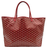 ゴヤール GOYARD サンルイGM レッド ゴヤールディンキャンバス レディース トートバッグ
