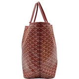 ゴヤール GOYARD サンルイGM レッド ゴヤールディンキャンバス レディース トートバッグ