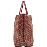 ゴヤール GOYARD サンルイGM レッド ゴヤールディンキャンバス レディース トートバッグ