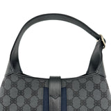 グッチ GUCCI ジャッキーザハッカーBALENCIAGAコラボ 680118 ブラック キャンバス レディース ショルダーバッグ
