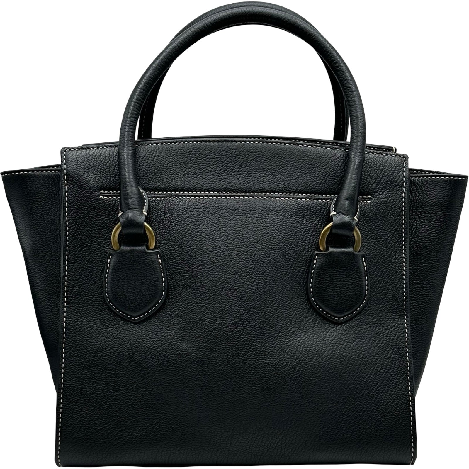 【極美品】 Ralph Laure 2way リッキー ハンドバッグ ブラック ラルフローレン RALPH LAUREN リッキー ブラック レザー レディース