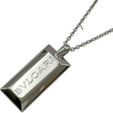 ブルガリ BVLGARI インゴットネックレス ホワイトゴールド 750 ジュエリー