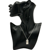 ブルガリ BVLGARI インゴットネックレス ホワイトゴールド 750 ジュエリー
