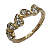 ショーメ CHAUMET ジョセフィーヌロンドデグレットリング ピンクゴールド Au750 ダイヤモンド ジュエリー