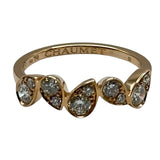 ショーメ CHAUMET ジョセフィーヌロンドデグレットリング ピンクゴールド Au750 ダイヤモンド ジュエリー