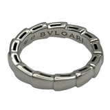ブルガリ BVLGARI セルペンティヴァイパーリング ホワイトゴールド Au750 ジュエリー