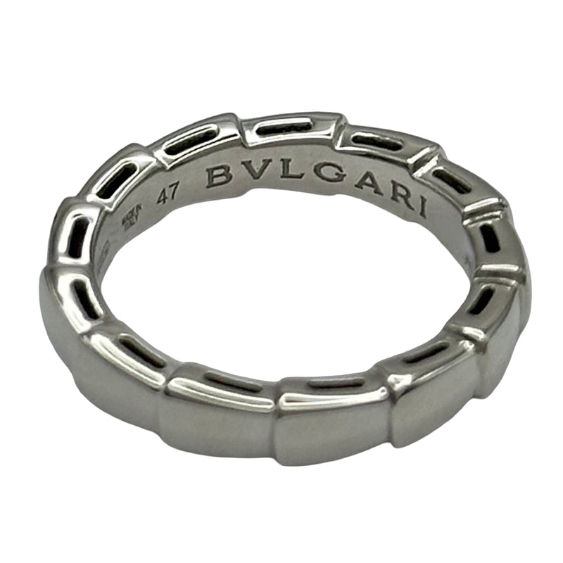 ブルガリ BVLGARI セルペンティヴァイパーリング ホワイトゴールド
