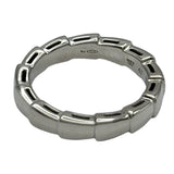 ブルガリ BVLGARI セルペンティヴァイパーリング ホワイトゴールド Au750 ジュエリー