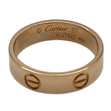 カルティエ Cartier ラブリング ピンクゴールド Au750 ジュエリー