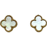 ヴァンクリーフ＆アーペル Van Cleef & Arpels スウィートアルハンブラピアス ゴールド Au750 マザー オブ パール ジュエリー