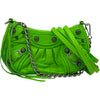 バレンシアガ BALENCIAGA ルカゴール 695814 グリーン クロコ型押し レディース ショルダーバッグ