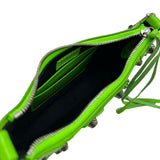 バレンシアガ BALENCIAGA ルカゴール 695814 グリーン クロコ型押し レディース ショルダーバッグ