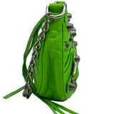 バレンシアガ BALENCIAGA ルカゴール 695814 グリーン クロコ型押し レディース ショルダーバッグ