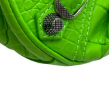 バレンシアガ BALENCIAGA ルカゴール 695814 グリーン クロコ型押し レディース ショルダーバッグ