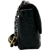 シャネル CHANEL CHANEL19 バッグ AS1160 ブラック ゴールド/シルバー金具 ラムスキン レディース ショルダーバッグ