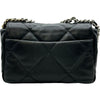 シャネル CHANEL CHANEL19 バッグ AS1160 ブラック ゴールド/シルバー金具 ラムスキン レディース ショルダーバッグ