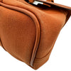 エルメス HERMES ヴァルパラインPM □J刻印 オレンジ シルバー金具 トワル レディース ハンドバッグ