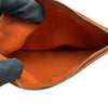 エルメス HERMES ヴァルパラインPM □J刻印 オレンジ シルバー金具 トワル レディース ハンドバッグ