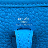 エルメス HERMES エヴリンTPM Y刻印 ブルーフリーダ シルバー金具 トリヨン レディース ショルダーバッグ