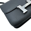 エルメス HERMES コンスタンス3 ミニミロワール K刻印 ブラック シルバー金具 エプソン レディース ショルダーバッグ