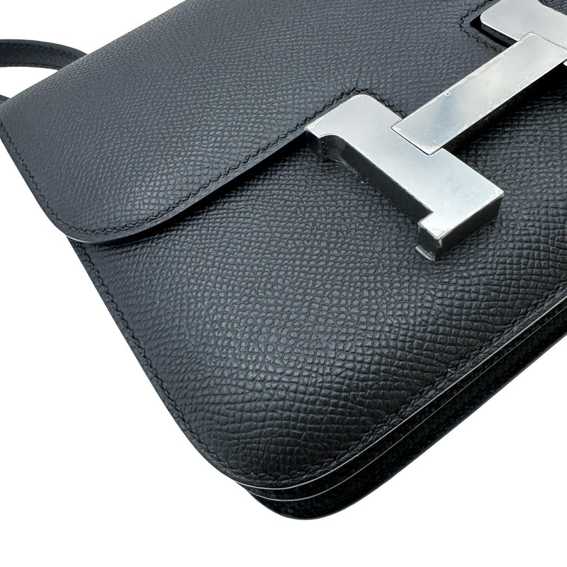 HERMES エルメス ショルダーバッグ エルメス HERMES コンスタンス3 ミニミロワール K刻印 ブラック