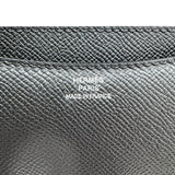 エルメス HERMES コンスタンス3 ミニミロワール K刻印 ブラック シルバー金具 エプソン レディース ショルダーバッグ